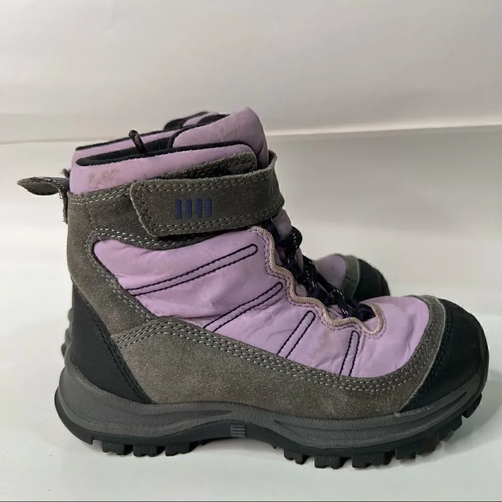 Lands’ End Purple Winter Snow Boots